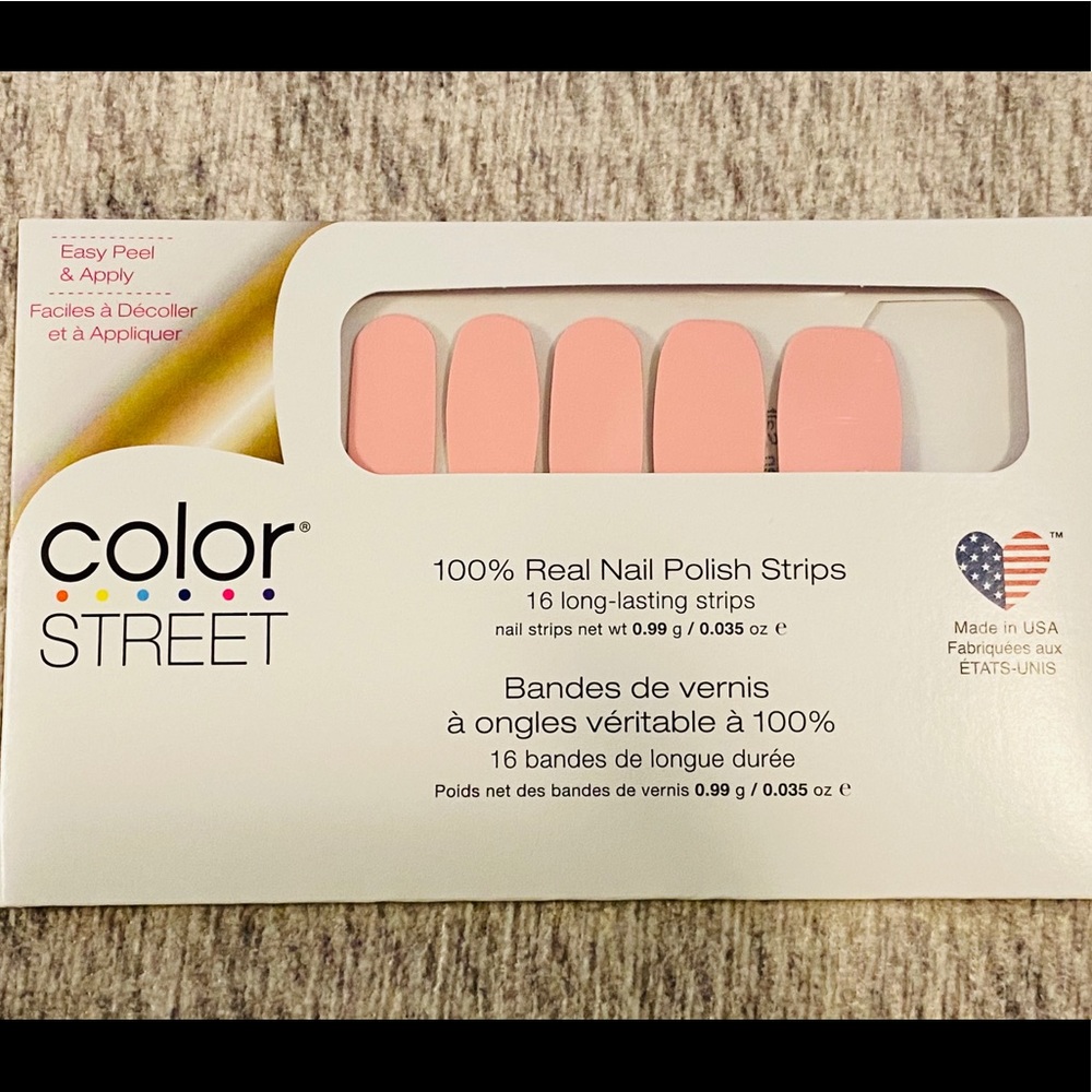 Color street NWT Nail Decal - Himalayan Salt